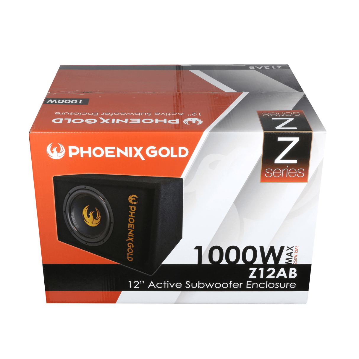 Phoenix Gold Phoenix Gold Z12AB - 12" Compact Powered Subwoofer with Built-In Amplifier
