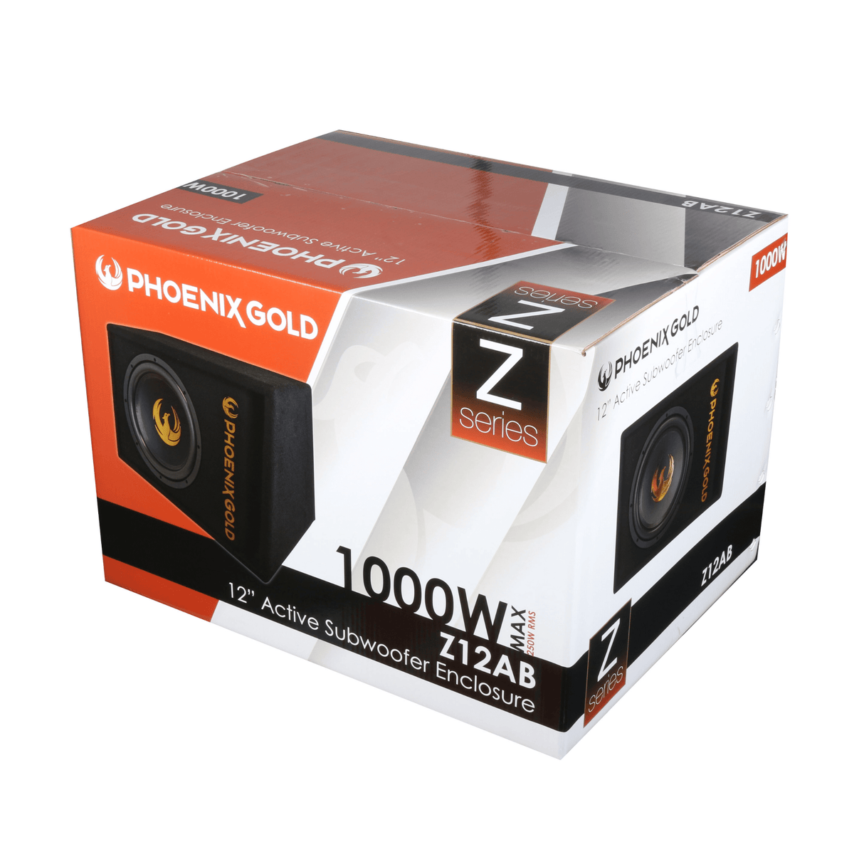 Phoenix Gold Phoenix Gold Z12AB - 12" Compact Powered Subwoofer with Built-In Amplifier