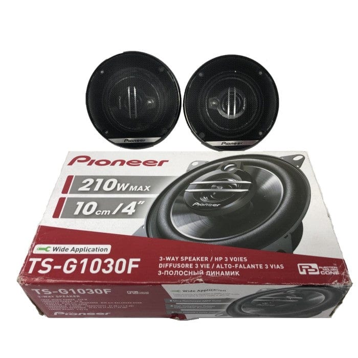 Pioneer Pioneer Pioneer TS-G1030F - 10cm 3 way 210W Speakers with grills