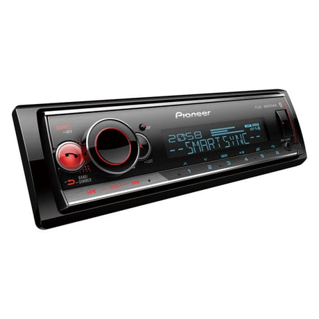 Pioneer Car Stereos Pioneer MVH-S520BT Single Din Mechless Player with Bluetooth multi colour illumination USB and Spotify