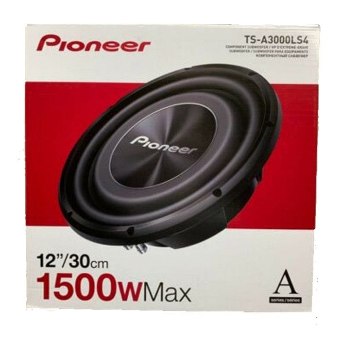 Pioneer Pioneer Pioneer TS-A3000LS4 Shallow Mount Oversized 1500W 12" Subwoofer