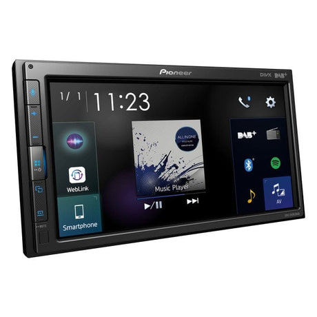 Pioneer Double Din Car Stereos Pioneer SPH-EVO62DAB Mechless Double Din Mediacenter 6.8" Screen