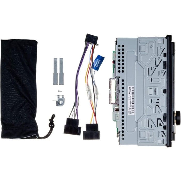 Pioneer Car Stereos Pioneer MVH-S120UBG Mechless Car Stereo RDS tuner with USB and AUX in Green Illumination