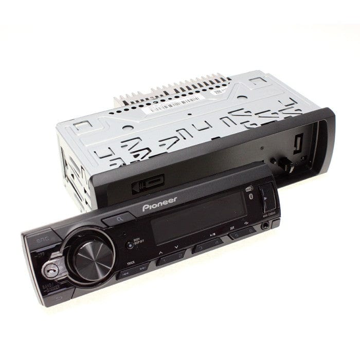 Pioneer Car Stereos Pioneer MVH-330DAB Single Din Stereo with DAB Bluetooth USB and Compatible with Android Devices