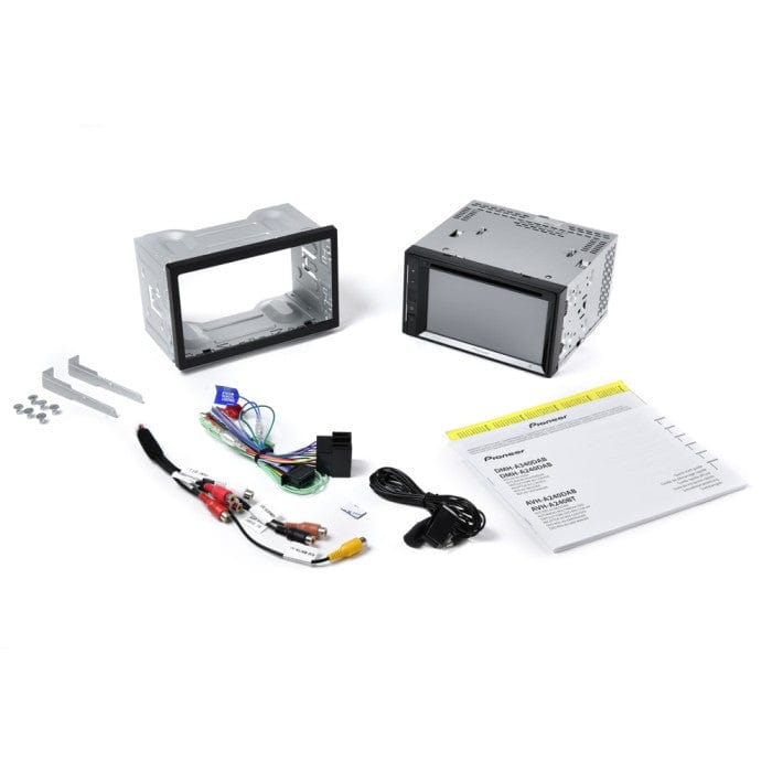 Pioneer Car Stereos Pioneer AVH-A240BT Double Din Bluetooth Touch Screen CD/DVD Tuner with 13-band GEQ, advanced audio features and premium audio quality