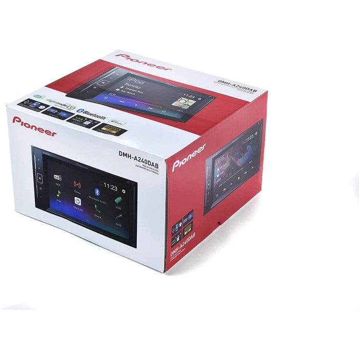 Pioneer Car Stereos Pioneer DMH-A240DAB Double Din Stereo 6.2" Touchscreen with DAB, Bluetooth and USB