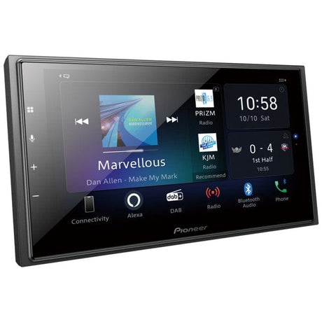 Pioneer Double Din Car Stereos Pioneer SPH-EVO64DAB 6.8" Capacitive touchscreen modular multimedia player with easy smartphone connectivity supporting Apple CarPlay, Android Auto, Alexa Built-in, DAB/DAB+ Digital Radio, Waze, Bluetooth and a 13-band GEQ