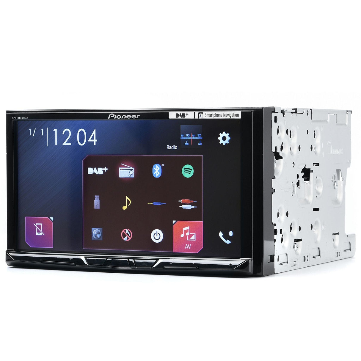 Pioneer Car Stereos Pioneer SPH-DA230DAB Mechless Double Din Stereo with Apple Car Play / Android Auto