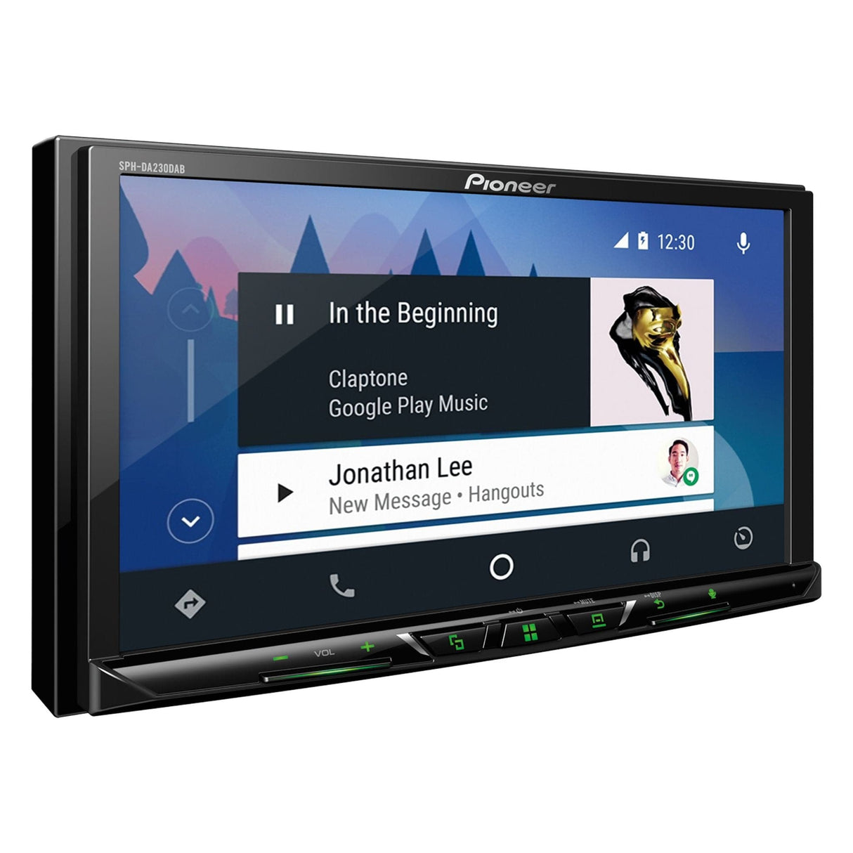 Pioneer Car Stereos Pioneer SPH-DA230DAB Mechless Double Din Stereo with Apple Car Play / Android Auto