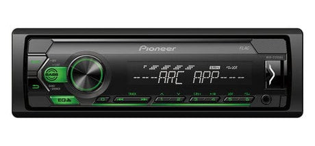 Pioneer Car Stereos Pioneer MVH-S120UBG Mechless Car Stereo RDS tuner with USB and AUX in Green Illumination