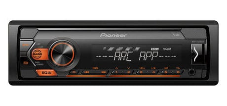 Pioneer Car Stereos Pioneer MVH-S120UBA Mechless Car Stereo RDS tuner with USB and AUX in Amber Illumination