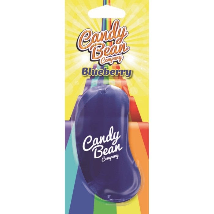 Retroscents Candy Bean Blueberry 3D Gel Air Freshener Car Audio Centre