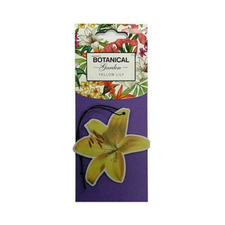 Retroscents Air Fresheners Air Fresheners Botanical Garden BG2D2x12 Yellow Lily Car Taxi Van Air Freshener
