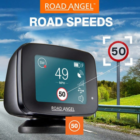 Road Angel Speed Camera Detectors Road Angel Pure-B Advanced Speed Camera Alert System REFURBISHED