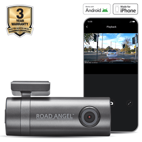 Road Angel Road Safety Road Angel Halo Go 1080P Dash Cam