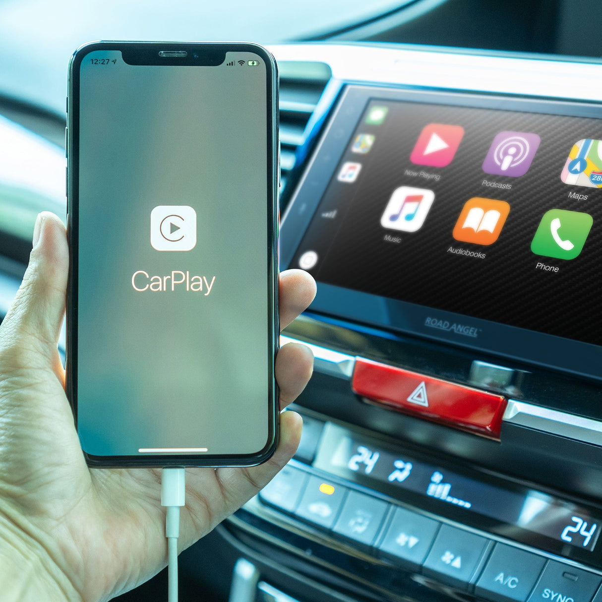 Road Angel Car Stereos Road Angel RA-X721DAB Car Stereo With Apple Car Play and Android Auto