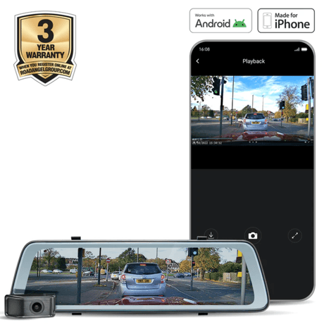 Road Angel Road Angel Halo View 2 (USB-C RA7300C) Mirror Cam