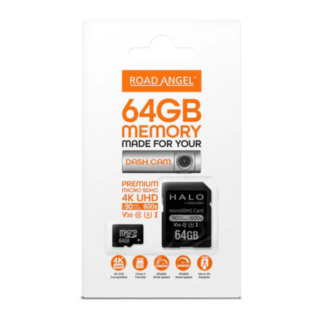 Road Angel Road Angel RSD64 Halo Micro SD card 64GB U3