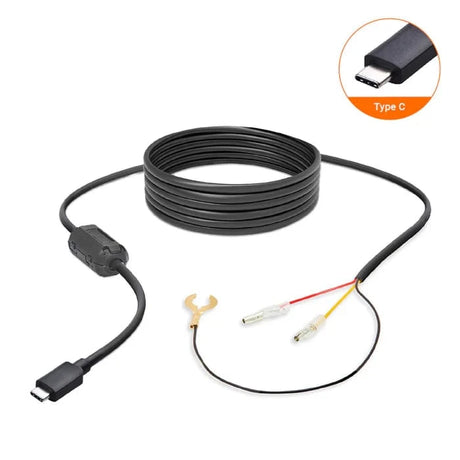 Road Angel Fitting Accessories Road Angel HWK5VC-OBD Road Angel Halo Dash Cam 5V 2-in-1 Hardwire Kit- USB Type-C, Fuse Taps & OBD 2