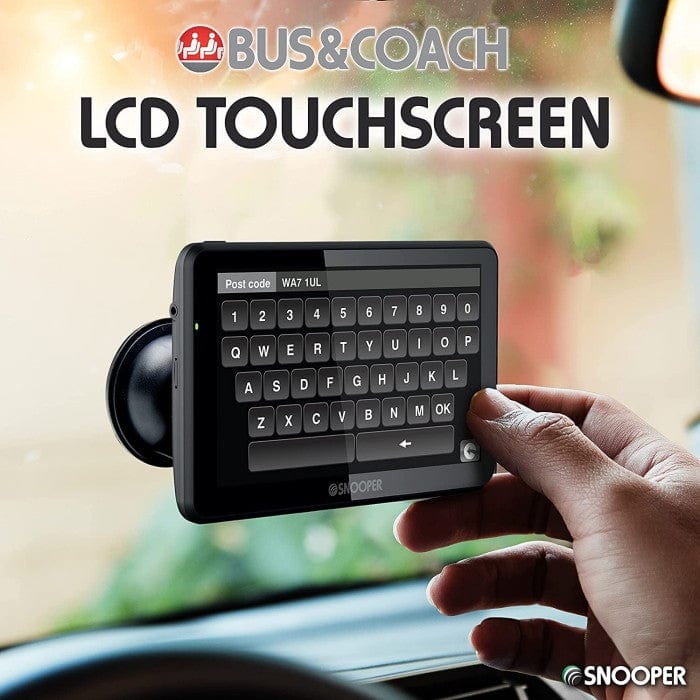 Snooper Sat Navs Snooper Bus & Coach SC5900 5" Touchscreen Sat-Nav with Built in Dashcam