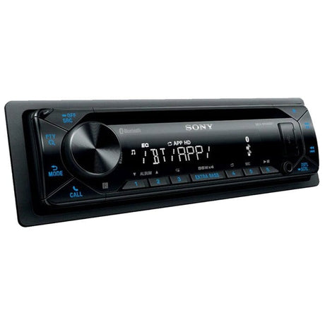 Sony DAB Car Stereos Sony MEX-N4300BT Car Radio with CD, Dual Bluetooth, USB and AUX Connection Hands-Free Calling, 4 x 55 Watts, Blue