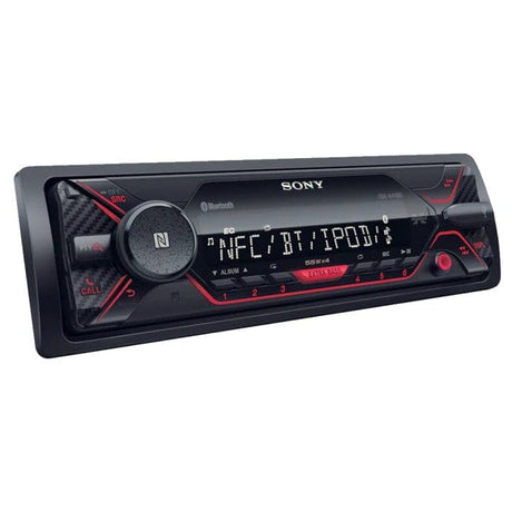 Sony Single Din Car Stereos Sony DSX-A410BT Dual Bluetooth Single-Din Car Stereo