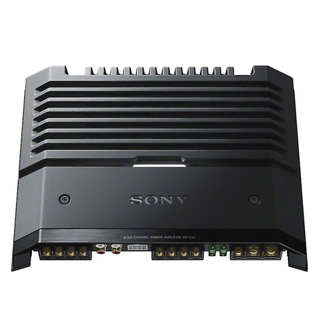 Sony Amps Sony XM-GS4 High Res 4 Channel Power Amplifer 70W RMS x 4