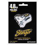 Stinger Fitting Accessories Stinger SPT53501 POSITIVE/NEGATIVE BATTERY TERMINAL 2 4GA AND 1 8GA OUTPUT