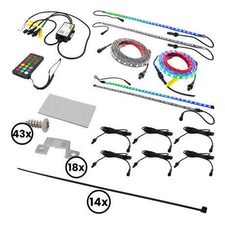 Stinger Stinger SPXDUBKIT Dynamic RGB Strip Light