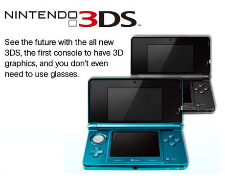 New Nintendo 3DS out soon, watch this space!