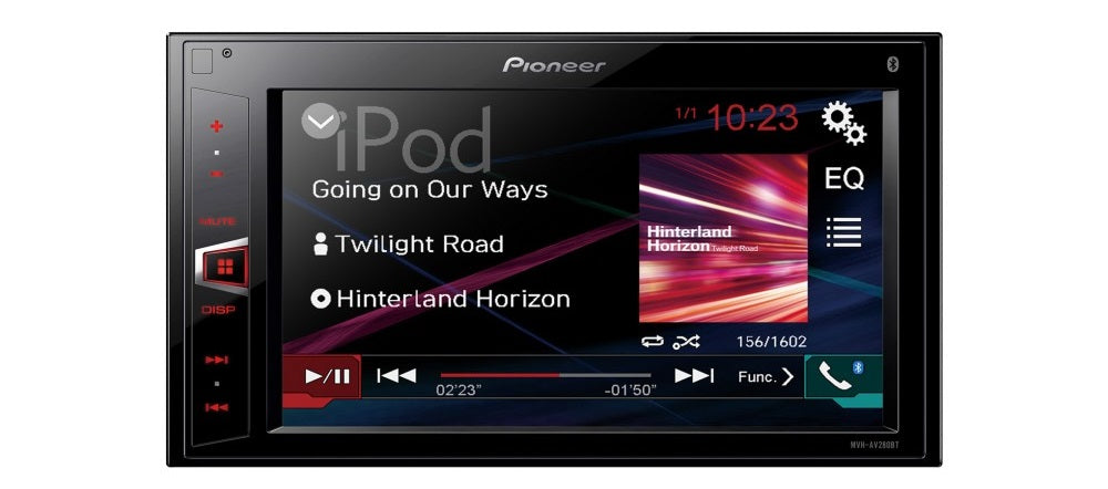 Bluetooth Car Stereo - Pioneer Touchscreen MVH-AV280BT