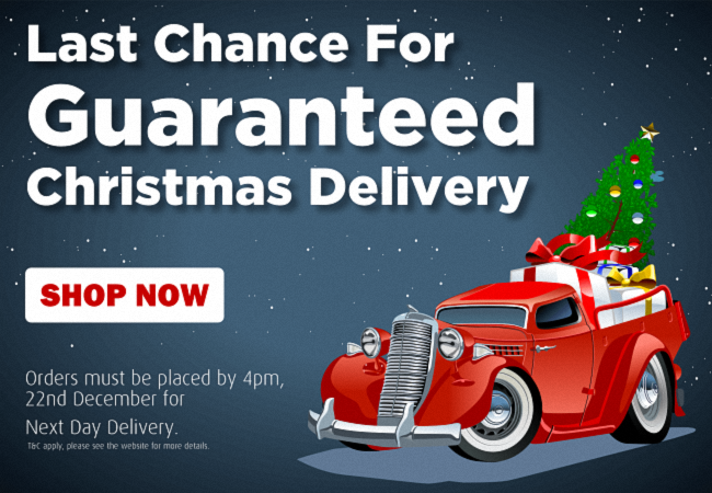 Last Chance for Christmas Delivery
