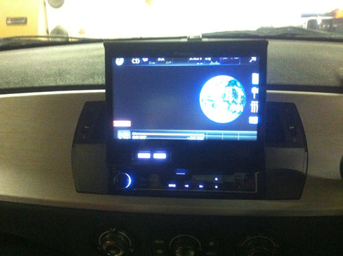 BMW Z4 has a Pioneer AVH-6300BT installed at Car Audio Centre Tooting