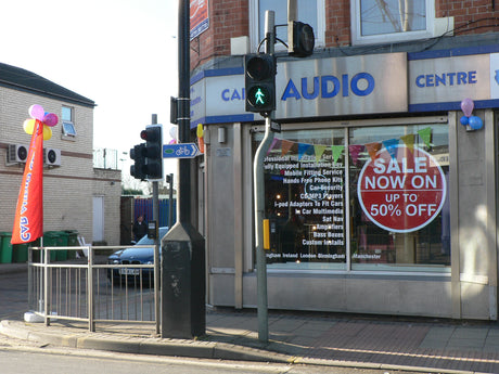 Sale Day at Car Audio Centre Nottingham