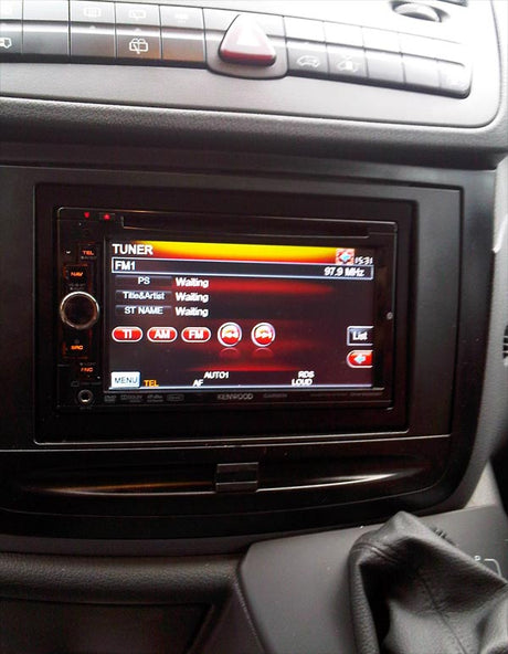 Kenwood DNX-5260BT installed into a Mercedes Vito Car Audio Centre Tooting