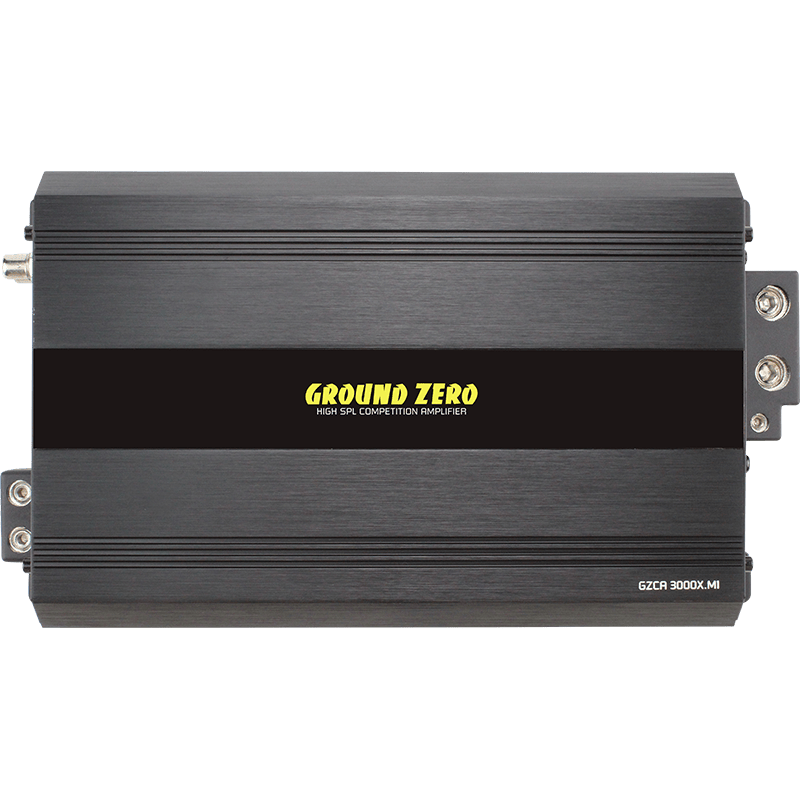 Ground Zero GZCA 3000X.M1 Mono competition SPL 4500 Watts max amplifier