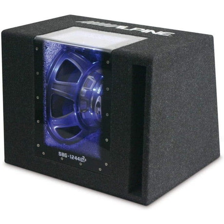 Alpine Car Speakers and Subs Alpine SBG-1224BP Bandpass Housing 2Ohm Subwoofer