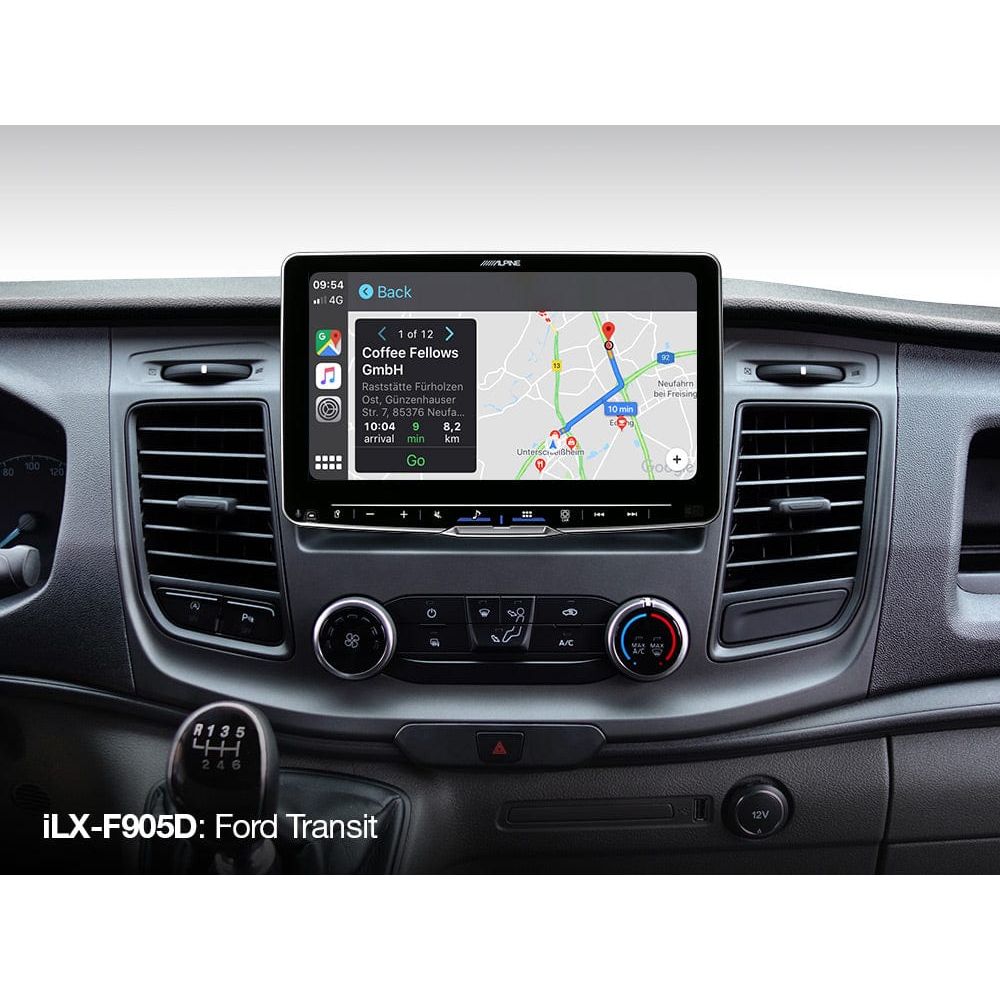 Alpine Car Stereos Alpine iLX-F905D 9" Media Receiver with Apple CarPlay and Android Auto
