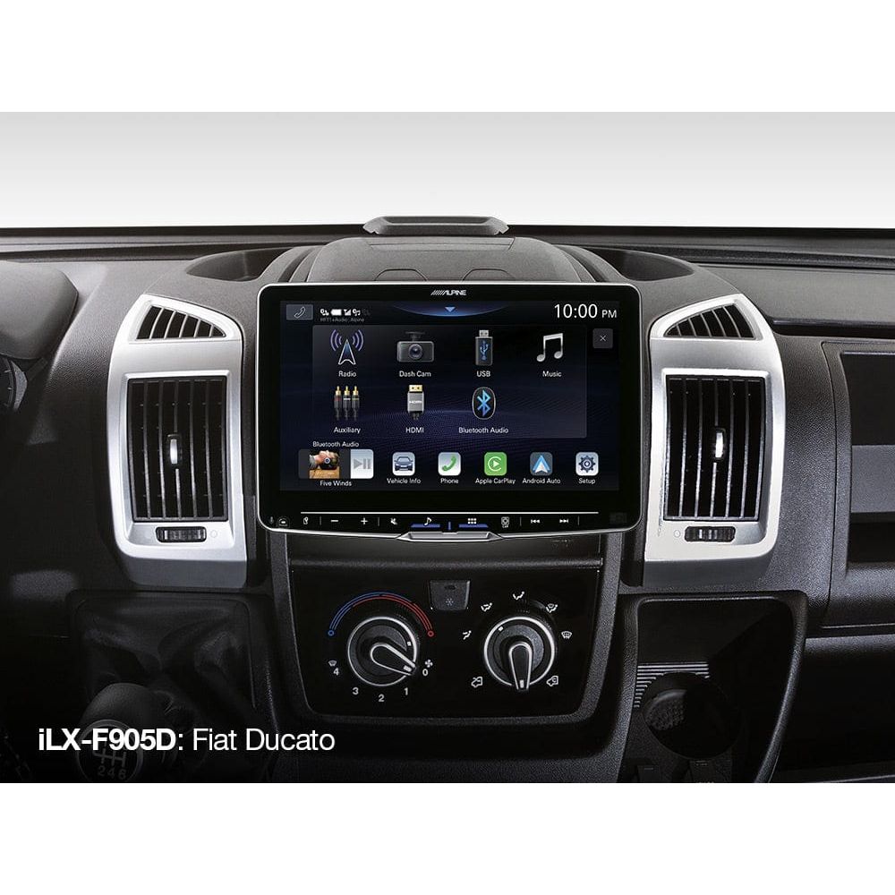 Alpine Car Stereos Alpine iLX-F905D 9" Media Receiver with Apple CarPlay and Android Auto