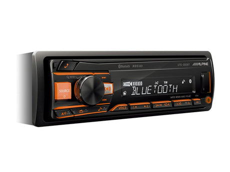 Alpine Car Stereos Alpine UTE-200BT Single Din Digital Media Receiver with Bluetooth