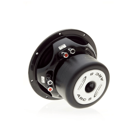 ARC Audio Car Subwoofers ARC Audio ARC Series 8" Dual Voice Coil Subwoofer - 4 Ohm (ARC8D4)