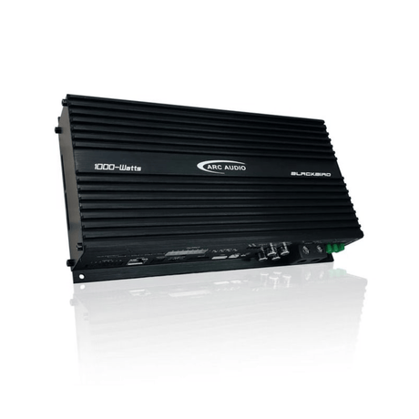 ARC Audio Multi Channel Amp ARC Audio BLACKBIRD 8 Channel Class D Amplifier w/ 12 Channel DSP