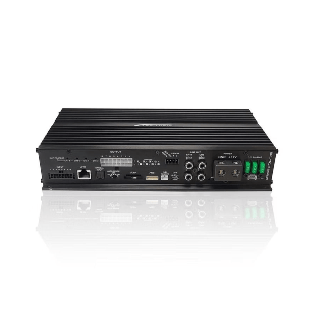 ARC Audio Multi Channel Amp ARC Audio BLACKBIRD 8 Channel Class D Amplifier w/ 12 Channel DSP