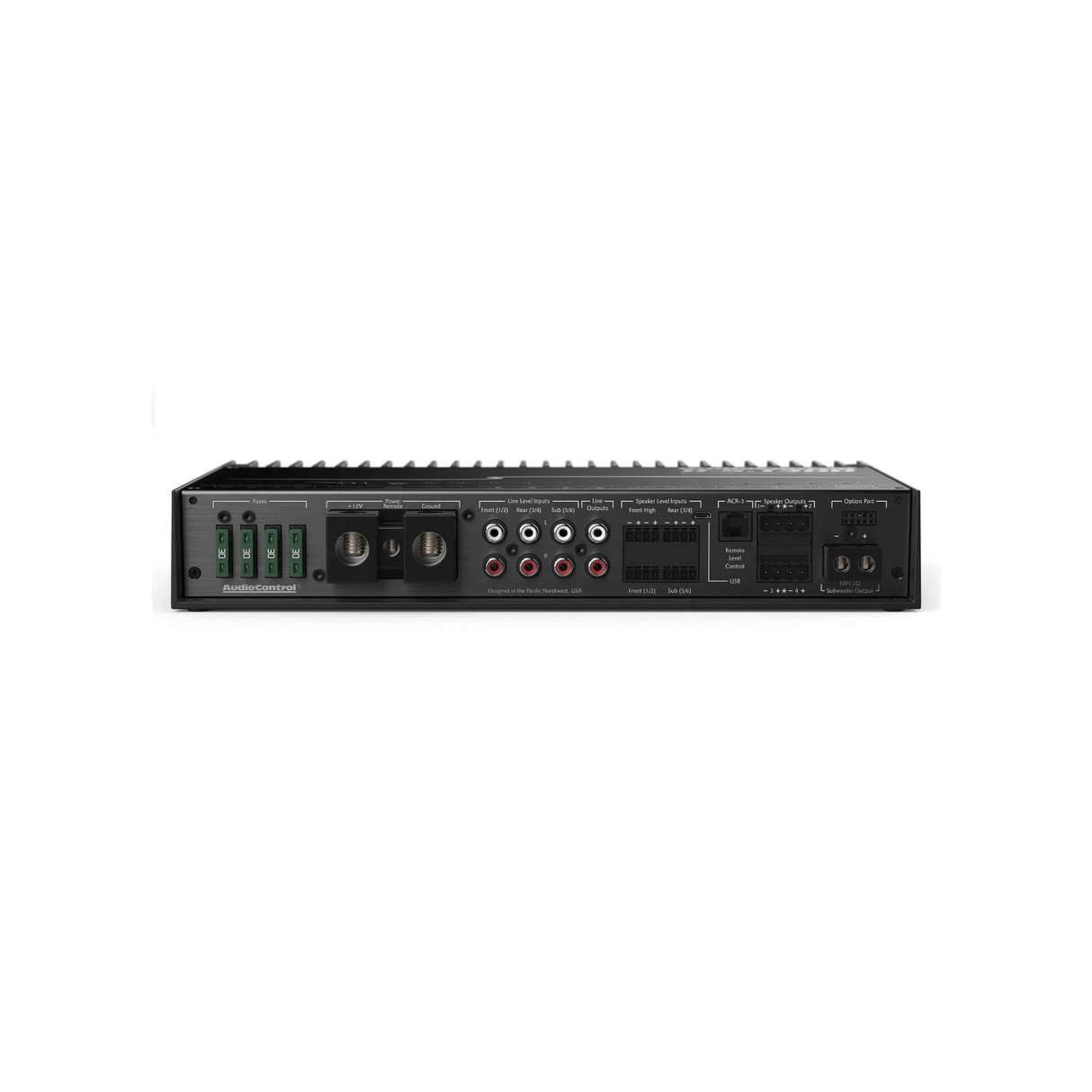 AudioControl D-5.1300 high-power 5 channel dsp matrix amplifier with a ...