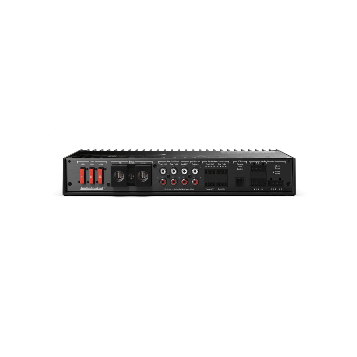 AudioControl Sound Processor AudioControl LC-6.1200 high-power multi-channel amplifier with accubass®