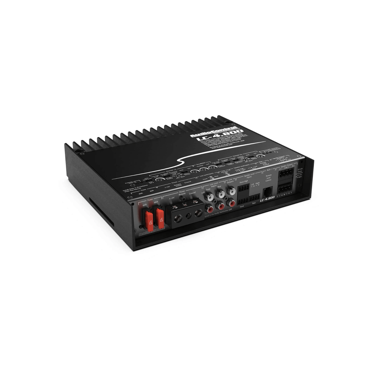 AudioControl Sound Processor AudioControl LC-4.800 High-Power Multi-Channel Amplifier with Accubass®