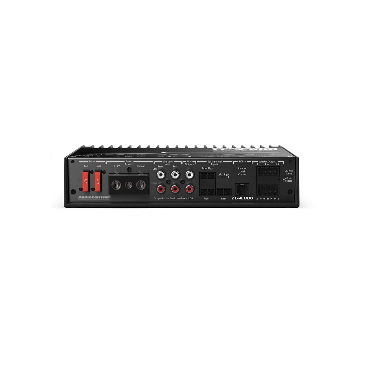 AudioControl Sound Processor AudioControl LC-4.800 High-Power Multi-Channel Amplifier with Accubass®