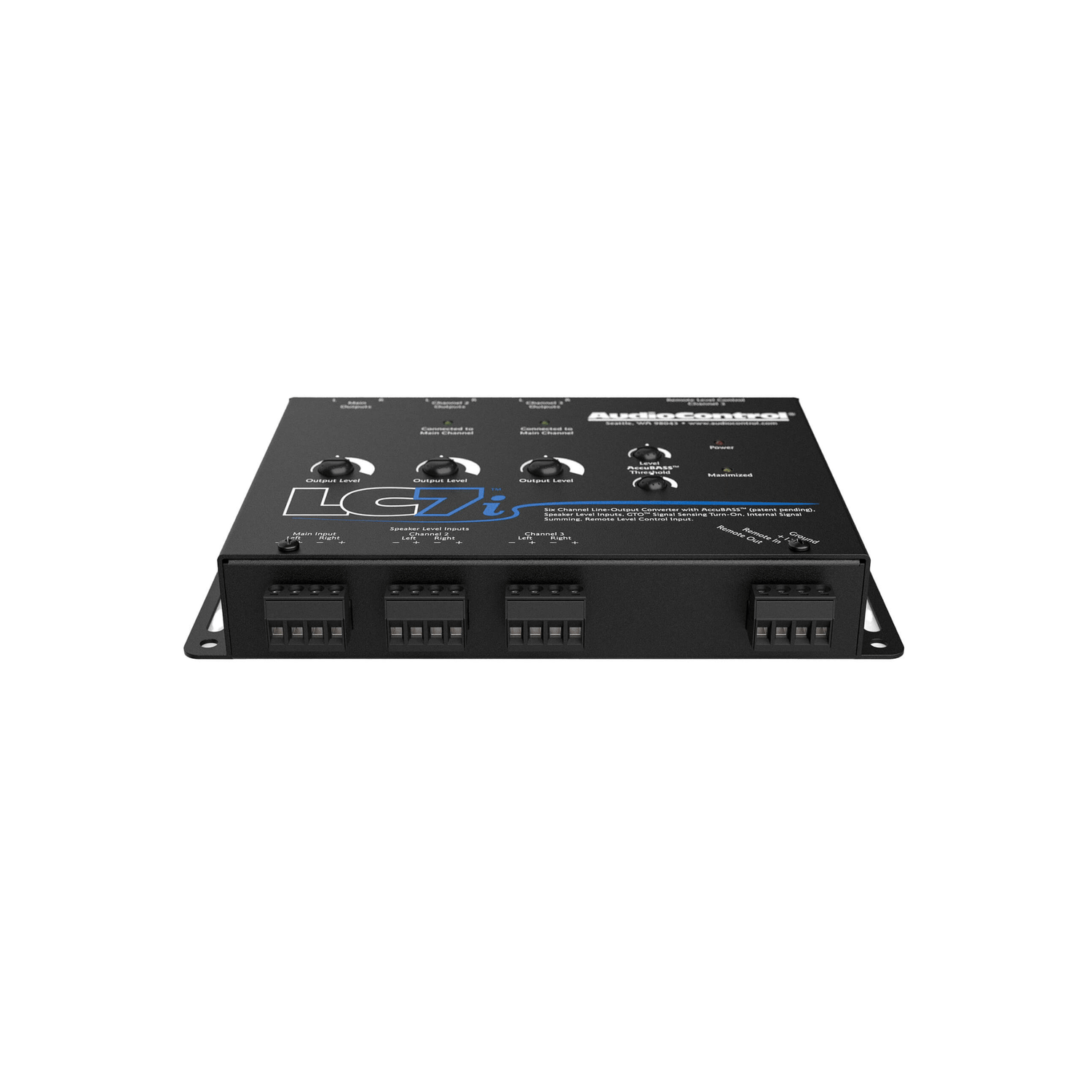 AudioControl LC7I 6-Channel Line Output Converter with Accubass™ – Car ...