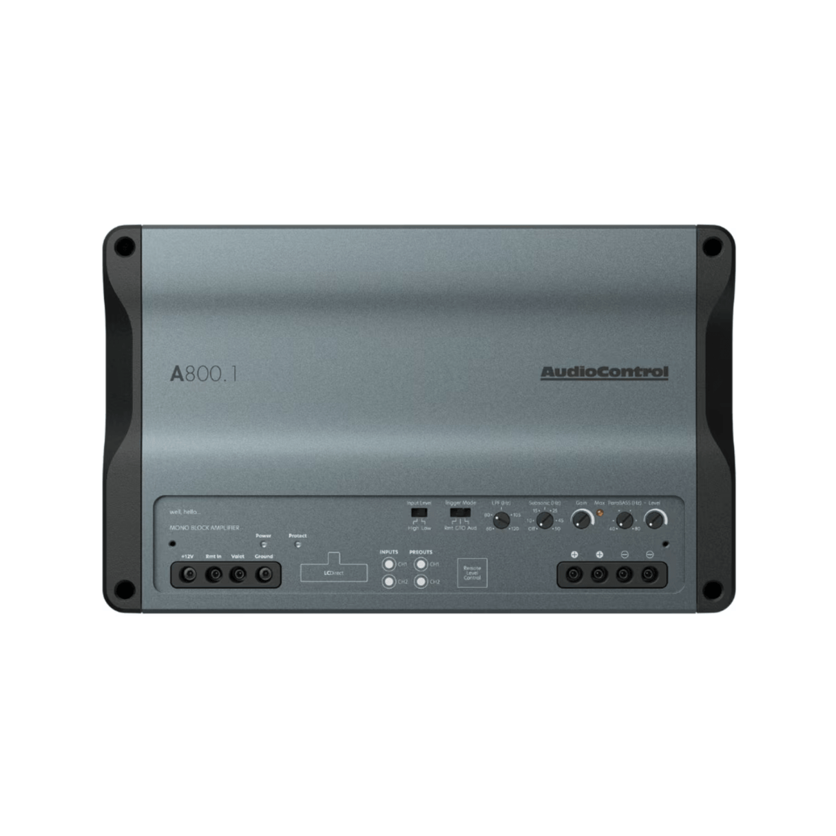 AudioControl Monoblock Amp (For Subwoofers) AudioControl Altitude A800.1 Mono Subwoofer Amplifier for Deep, Powerful Bass