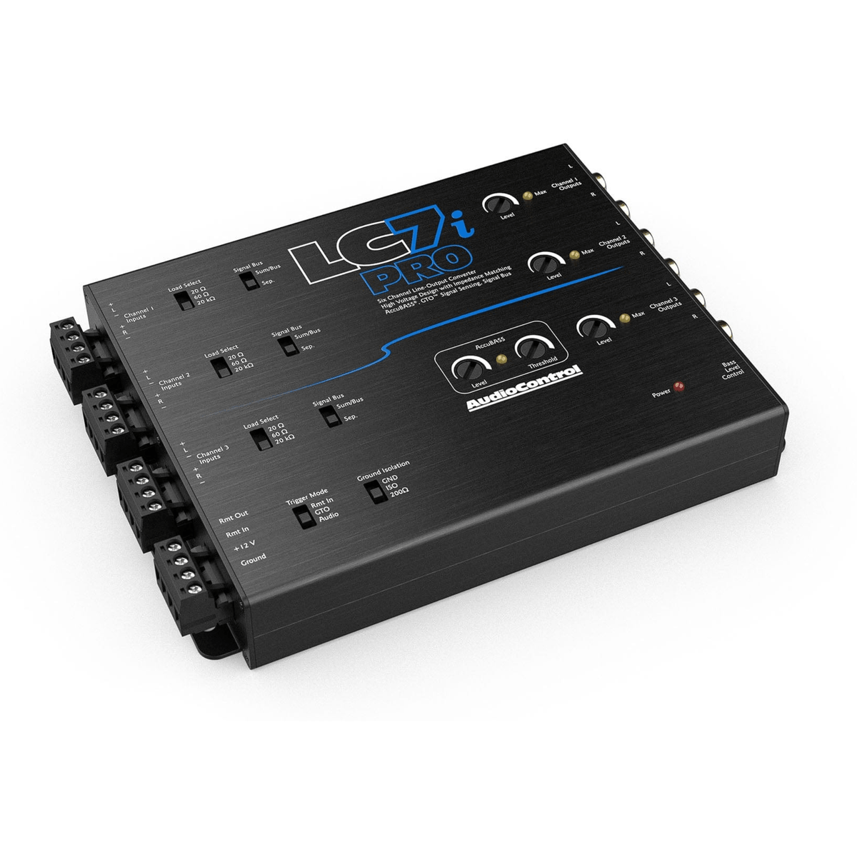 Line Out Ref AudioControl LC7iPro 6 channel line out converter with accubass® – Car ...